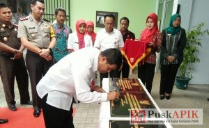 Bupati Roadshow Resmikan Proyek TA 2016-2018