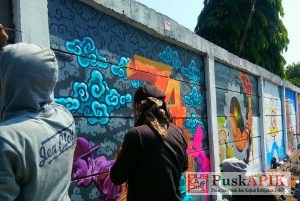 Peringati Kemerdekaan Karang Taruna Purwosari Adakan Lomba Mural Dan Graffity