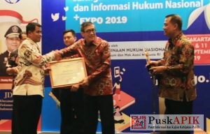 Pemalang Raih Penghargaan JDIHN Awards 2019