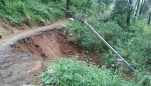 Jalan Desa Simpur Belik Ambles, Penanganan Baru Bersifat Sementara