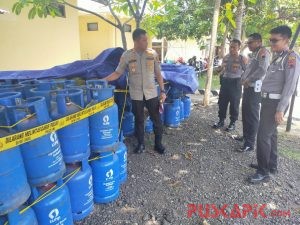 Polres Pemalang Gerebek Pangkalan Pengoplos Elpiji di Petarukan