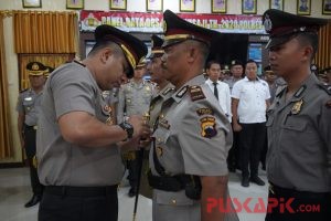 Dua Pejabat Polres Tegal Dilukir