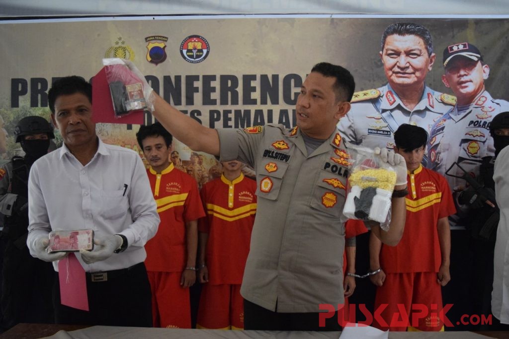 Polres Pemalang Seminggu Ungkap 3 Kasus Narkoba