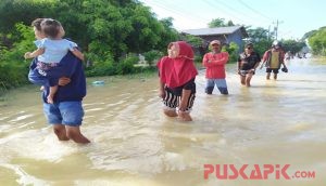 Diguyur Hujan Deras, 9 Desa di Kabupaten Tegal Diterjang Banjir