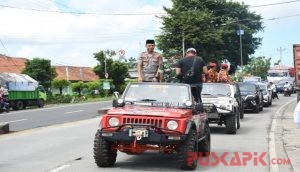 Tingkatkan Nasionalisme, Warga Batang Gelar Kirab Merah Putih Ki Ageng Kunci