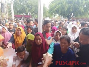 Ratusan Pengunjung Pemalang Expo 2020 Serbu Kuliner Gratis