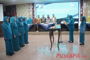 TP PKK Kecamatan di Kota Pekalongan dilantik