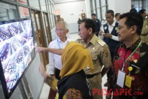 Walikota Pekalongan Tinjau Pelaksanaan Tes SKD CPNS di Semarang