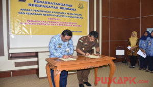 Pemkab dan Kejari Pekalongan Teken MoU Penanganan Masalahan Hukum Perdata dan TUN