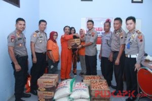 Polres Batang Kirim Bantuan Logistik Korban Banjir