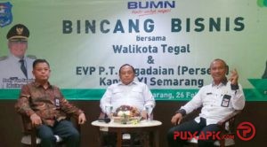 Walikota Tegal dan Pegadaian Jalin Kerjasama Bisnis