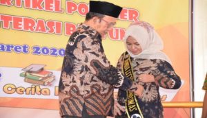 Ny Erna Sulistyawati Dikukuhkan Menjadi Bunda Literasi Banyumas