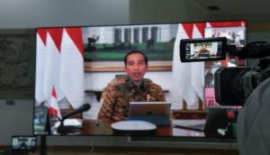 Presiden Jokowi Minta Pembatasan Sosial Skala Besar Didampingi Kebijakan Darurat Sipil