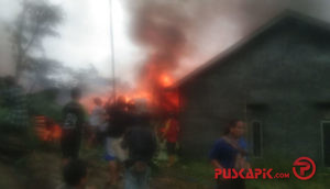 Duh! Kasihan! Tujuh Rumah Ludes Terbakar