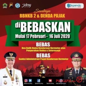 Gratis! Denda Pajak dan Balik Nama Kendaraan