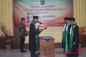 Pengadilan Agama Pemalang Lantik Tiga Hakim Baru