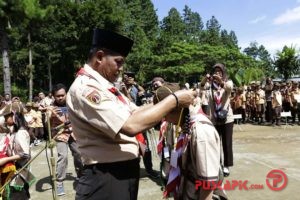 Bupati Junaedi Pimpin Upacara Pembukaan Pesta Siaga