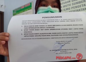 RSUD M Ashari Pemalang, Tidak Melarang Masyarakat Jenguk Pasien