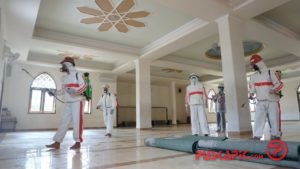 Cegah Corona, Hari Ini, Masjid di Pekalongan Didisinfektan