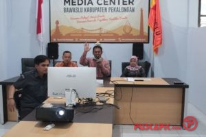 Bawaslu Pekalongan Gelar Video Conference