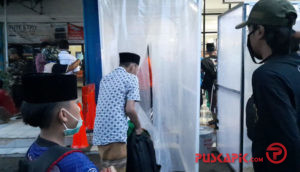 Pulang dari Jawa Timur, Ratusan Santri Diperiksa Kesehatannya di Terminal Tegal