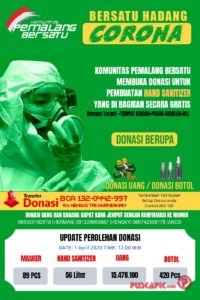 #Pemalang Bersatu, Milenial yang Sukses Bagikan Ribuan Masker