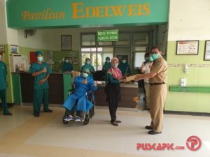 Sembuh, Pasien Pertama Positif Covid-19 di Tegal Dipulangkan