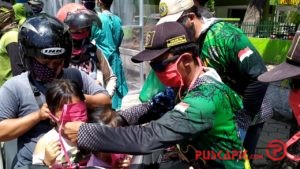 Lihat, Paser Mania Tegal Bagikan Seribu Masker