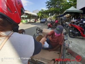 Wow! Dengan Status WA, Wong Brebes Kumpulkan Bantuan Nasi