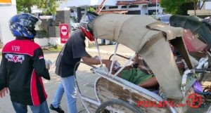 Virtual Pemalang Rider, Bagi Nasi dan Masker