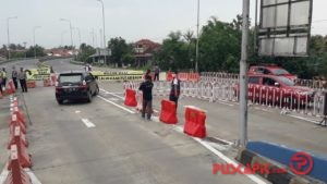 Di Eksit Tol Pejagan, Pemudik Dihalau untuk Putar Arah