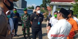 Mensos Pantau Penyaluran BST di Kabupaten Pekalongan