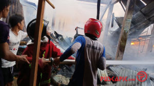 Konsleting Listrik, Pasar Kalimas Pemalang Terbakar