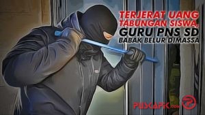 Terjerat Uang Tabungan Siswa, Guru PNS SD Babak Belur Dimassa