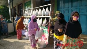 Peduli Covid-19, Begini Lapak Sayuran Gratis MAN 2 Brebes