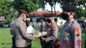 Tim Khusus Puma Terima Penghargaan dari Kapolres Pemalang