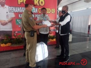 Hari Ini, Gubernur Ganjar Pranowo Serahkan Bantuan 2000 Masker untuk Pemalang