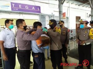 TNI – Polri Kota Tegal Cek Kesiapan Fasilitas Publik Sambut New Normal