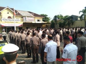 Polres Pekalongan Kota dan TNI Kawal Kebijakan New Normal