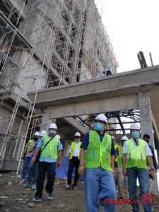 Tinjau Pembangunan Gedung DPRD, Junaedi: Oktober atau November Selesai