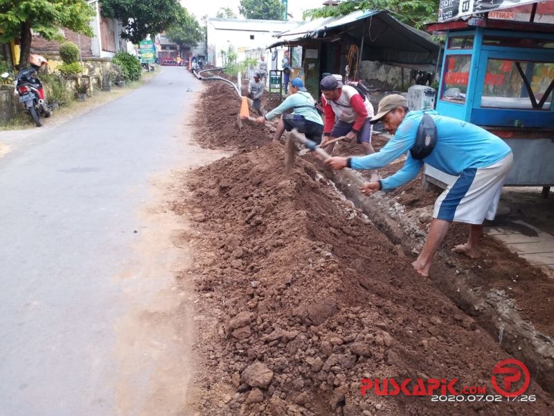 Termakan Usia, Pipa Perumda Tirta Mulia Pemalang Diganti