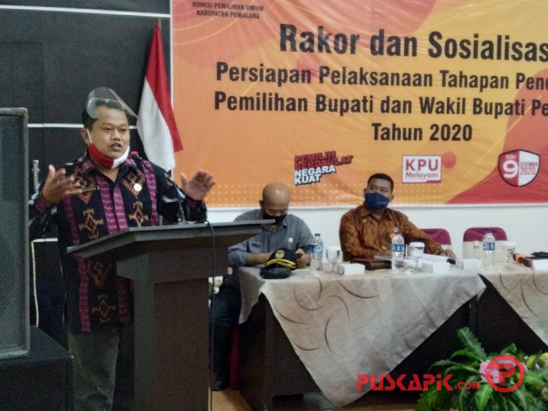 KPU Pemalang Rakor dengan Forkopimda dan Parpol di Hotel, Ini yang Dibahas