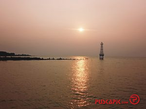 Menikmati Senja Dermaga Ujung, Tanjungsari, Pemalang