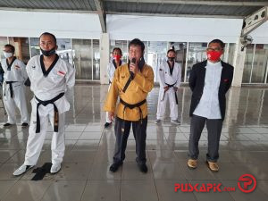 Ratusan Taekwondoin Kabupaten Pekalongan Ikuti Ujian Kenaikan Tingkat