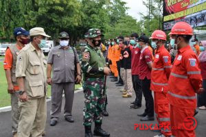 Antisipasi Dampak La Nina, Kodim 0712/Tegal Gelar Apel Kesiapsiagaan Bencana Alam