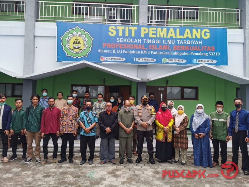 Pererat Silaturahmi, Kapolres Sambangi STIT Pemalang