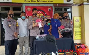 Nekat, Pasutri di Pekalongan Berkomplot Curi Uang di Jok Motor