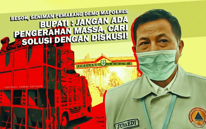 Besok, Seniman Pemalang Demo Mapolres. Bupati: Jangan Ada Pengerahan Massa, Cari Solusi dengan Diskusi