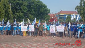 Hari Ini, Ratusan Buruh Pekalongan Demo Tolak Omnibus Law