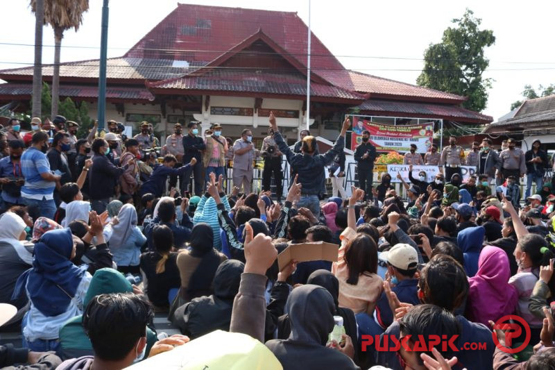 Aliansi Rakyat Pemalang Desak DPRD Tolak Omnibus Law